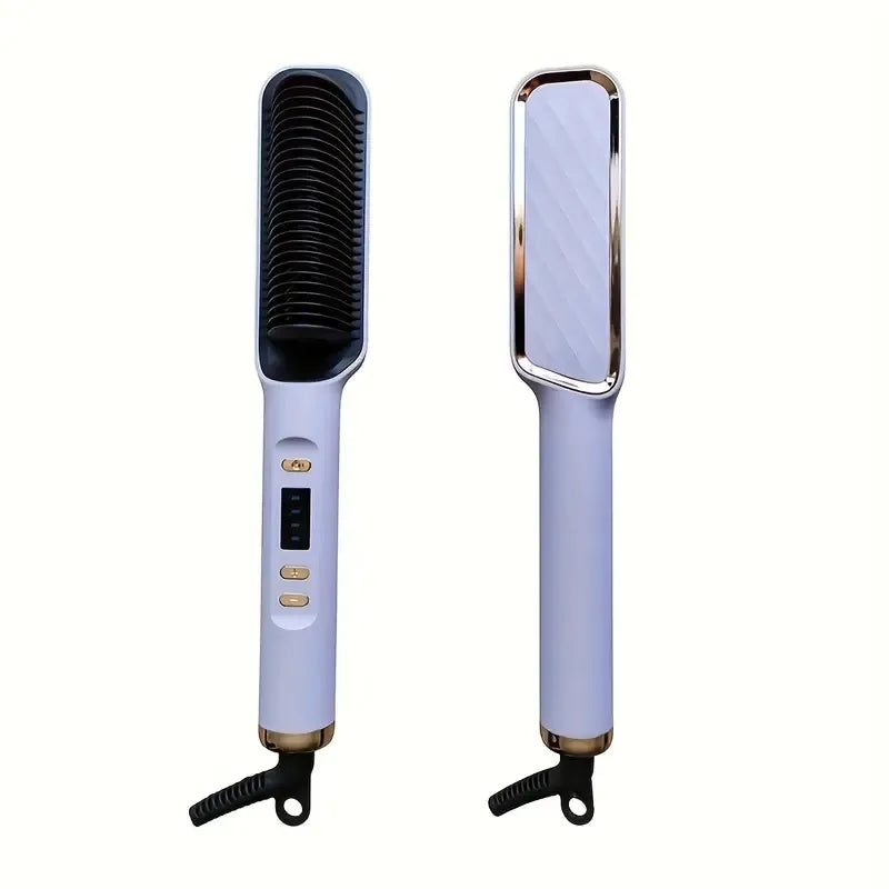 Ionic Hair Straightening Brush with 30 Temp Settings