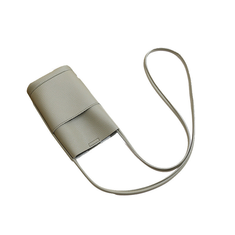 High Grade Soft Leather Mobile Phone Crossbody Bag for Women Stylish Use