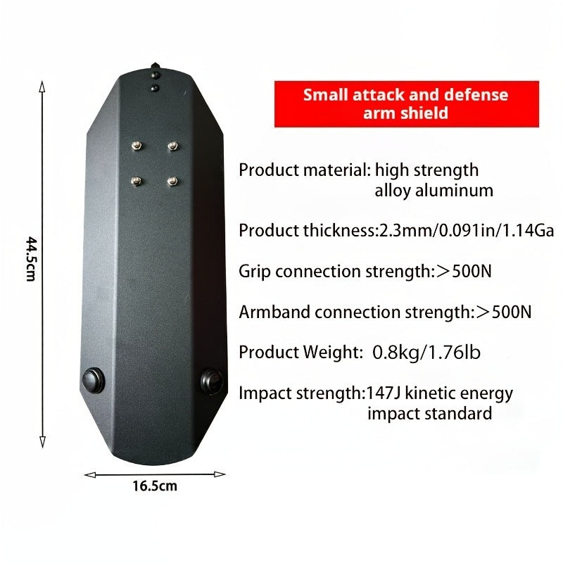 Compact Tactical Arm Shield Aluminum Alloy Outdoor Protection