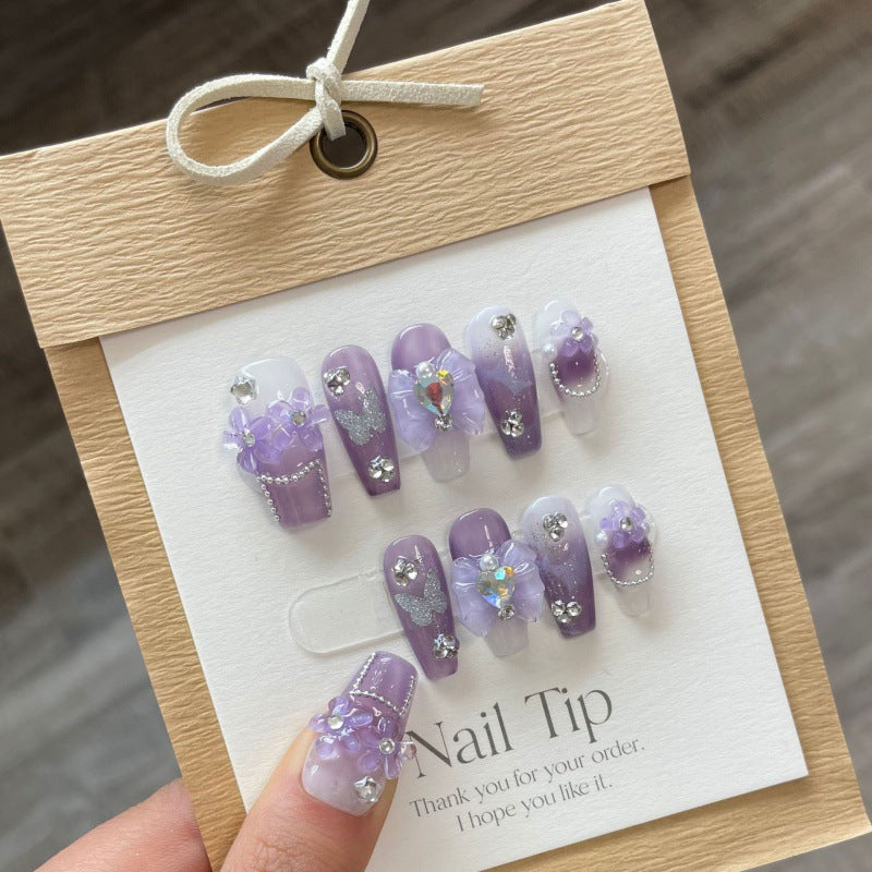 Pure Handmade Wearable Manicure Nails