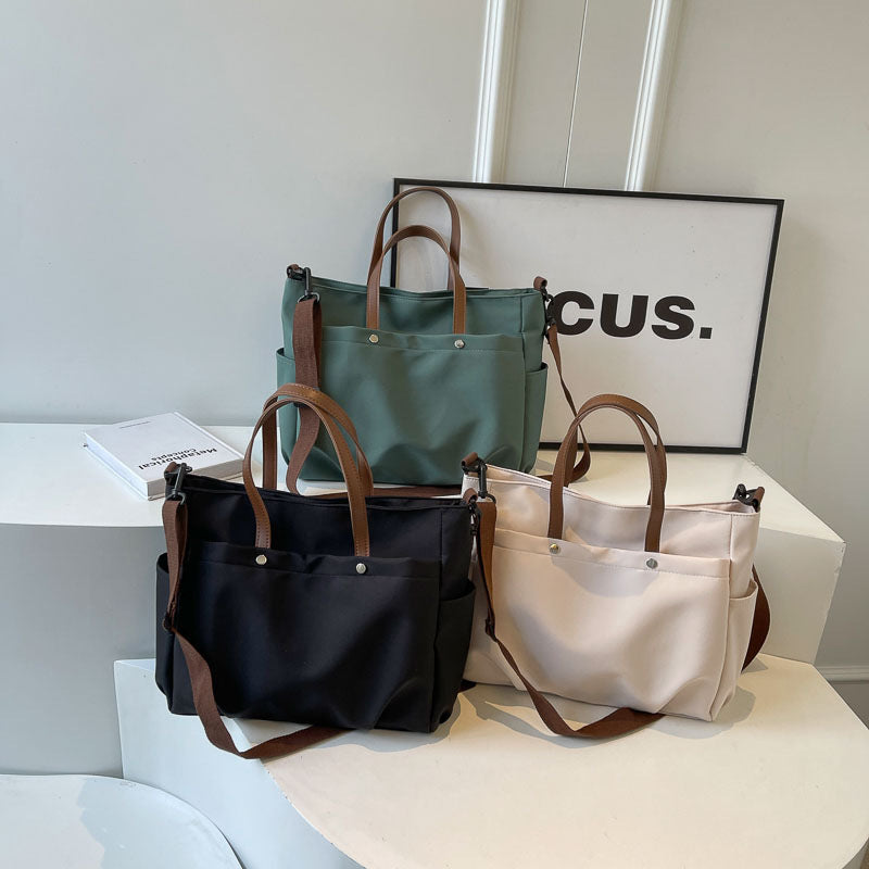 Fashion Casual Simple Shoulder Bag Large Capacity Everyday Tote for Women