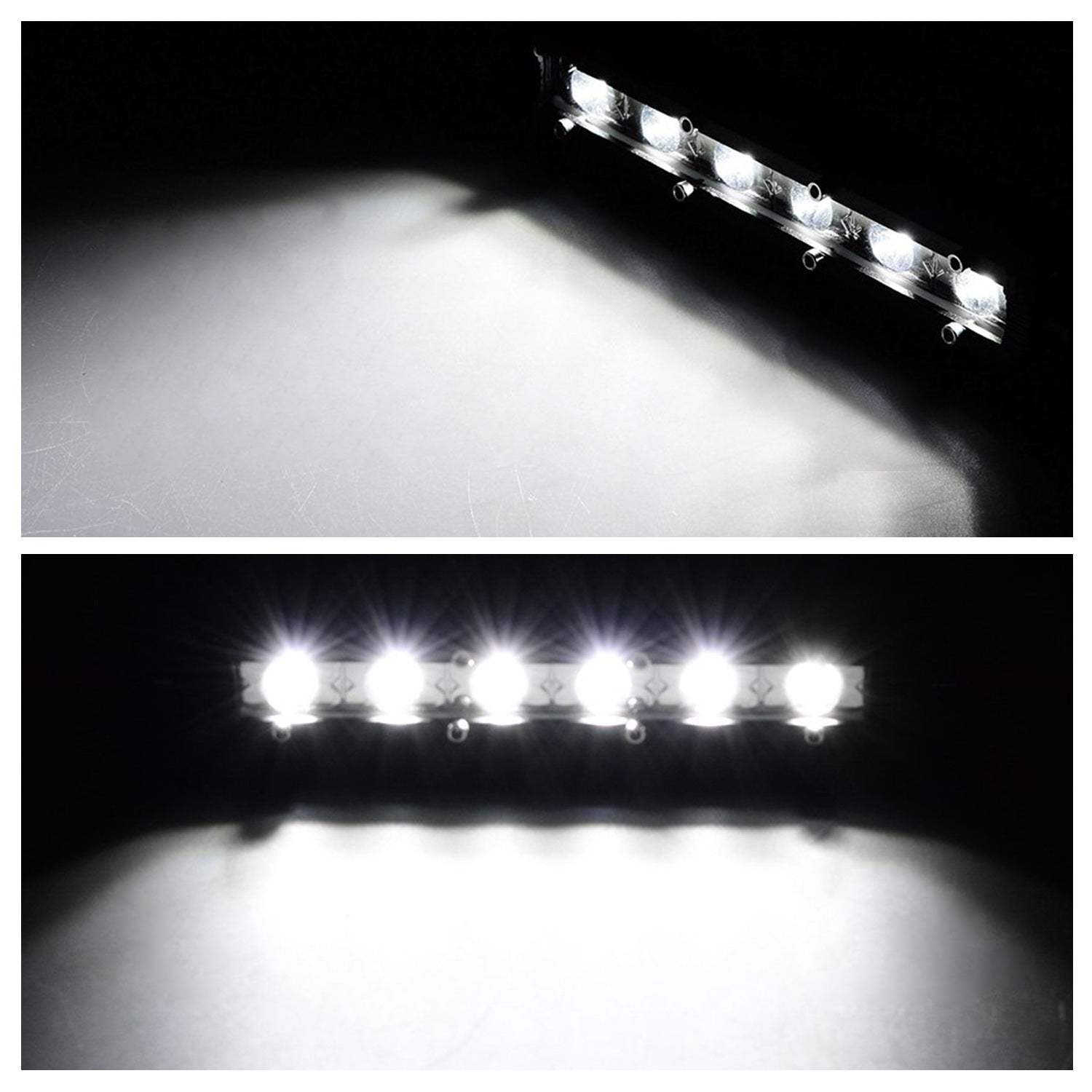 Ultra Slim LED Light Bar Powerful Offroad Spot Beam Work Light