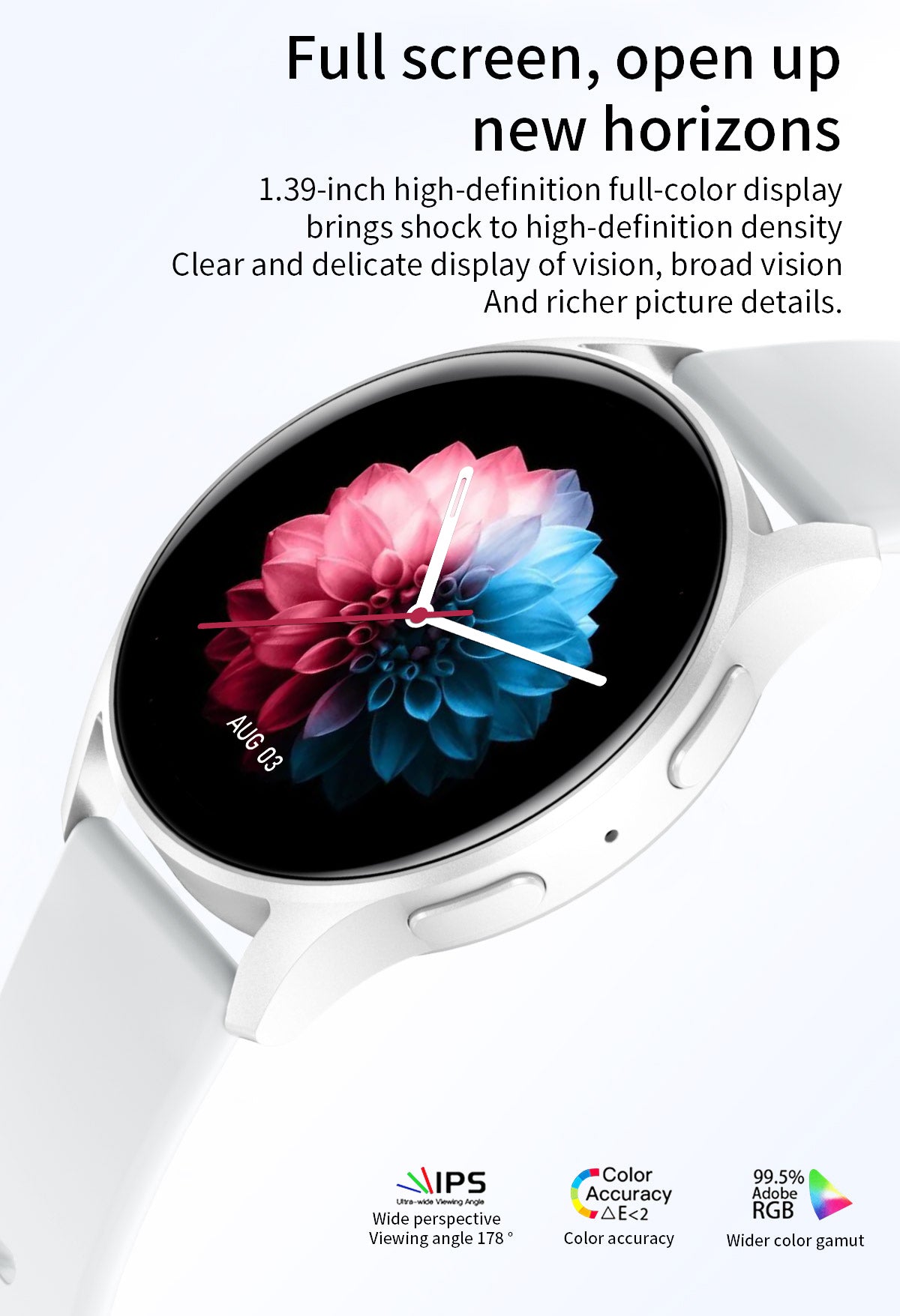 Trendy Smart Watch With Calling Fitness Tracker Touch Display
