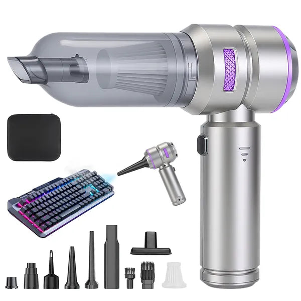 16000Pa Cordless Handheld Car Vacuum Air Duster Blower Portable