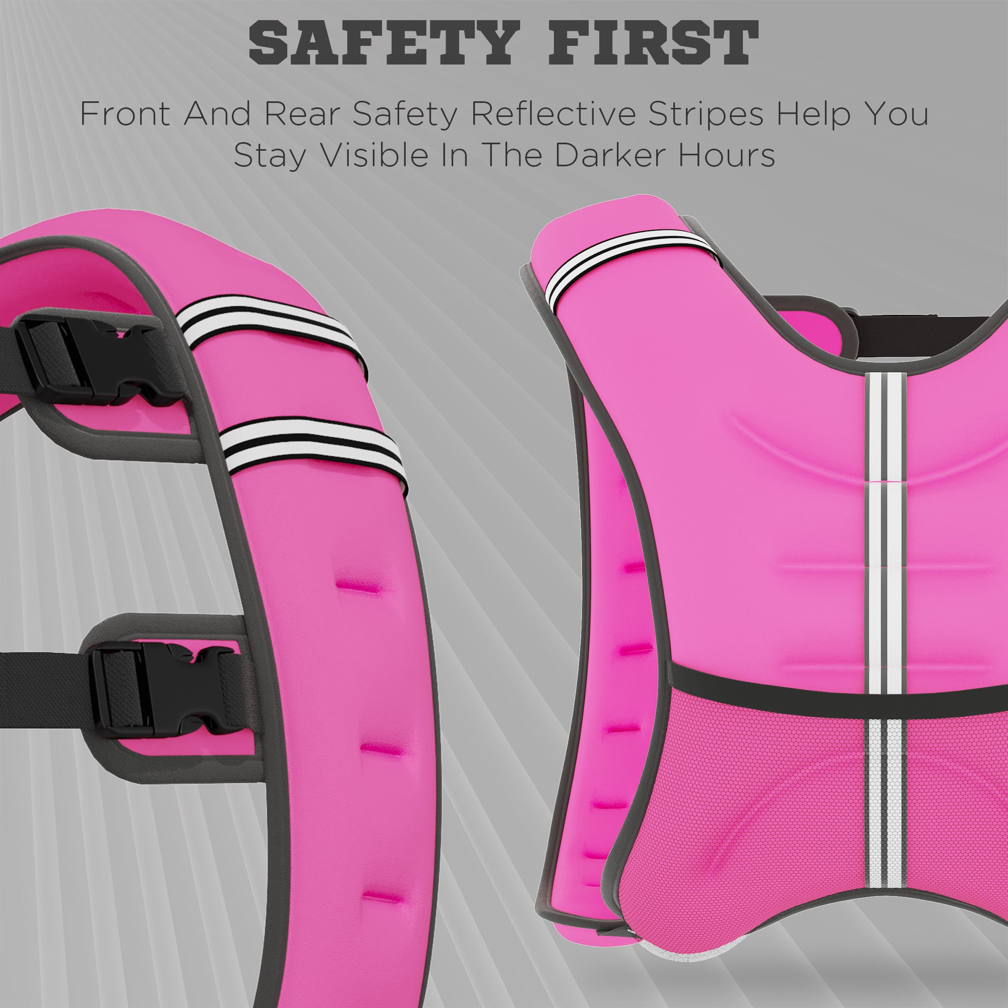 Body Weighted Vest with Pocket for Strength Training Workout