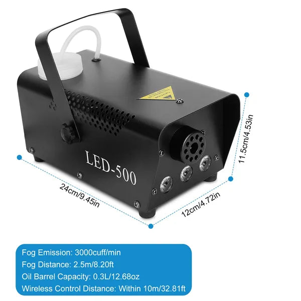 400W Fog Machine RGB LED Party Smoke Fogger