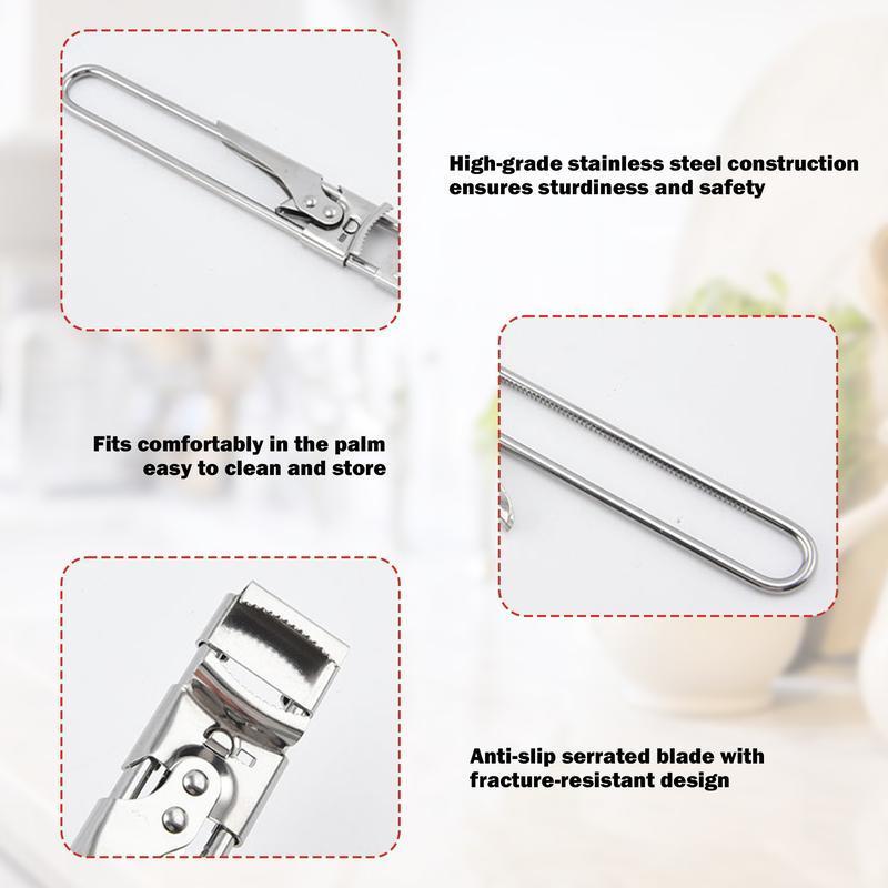 Adjustable Stainless Steel Can and Jar Opener