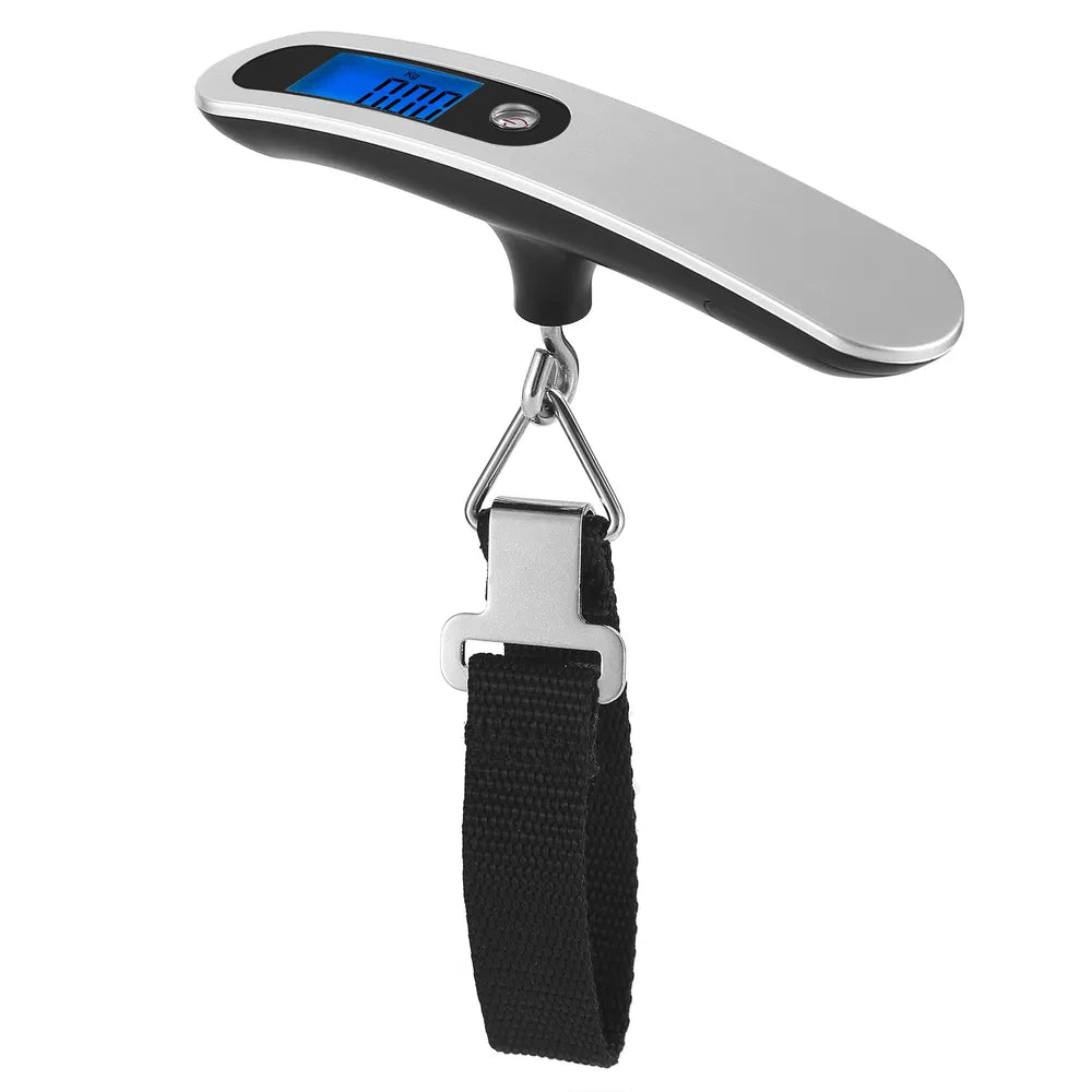 Portable Digital Luggage Scale 50kg LCD Hanging Scale