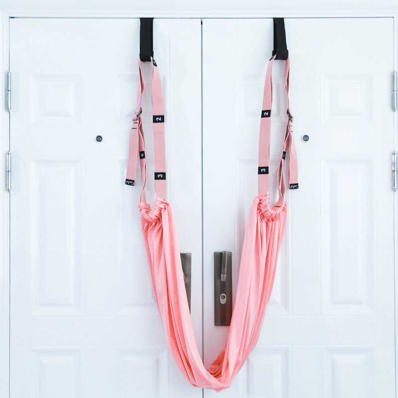 Hip Stretch Yoga Belt Inverted Rope Pull Stretch Strap for Lower Waist & Flexibility Training