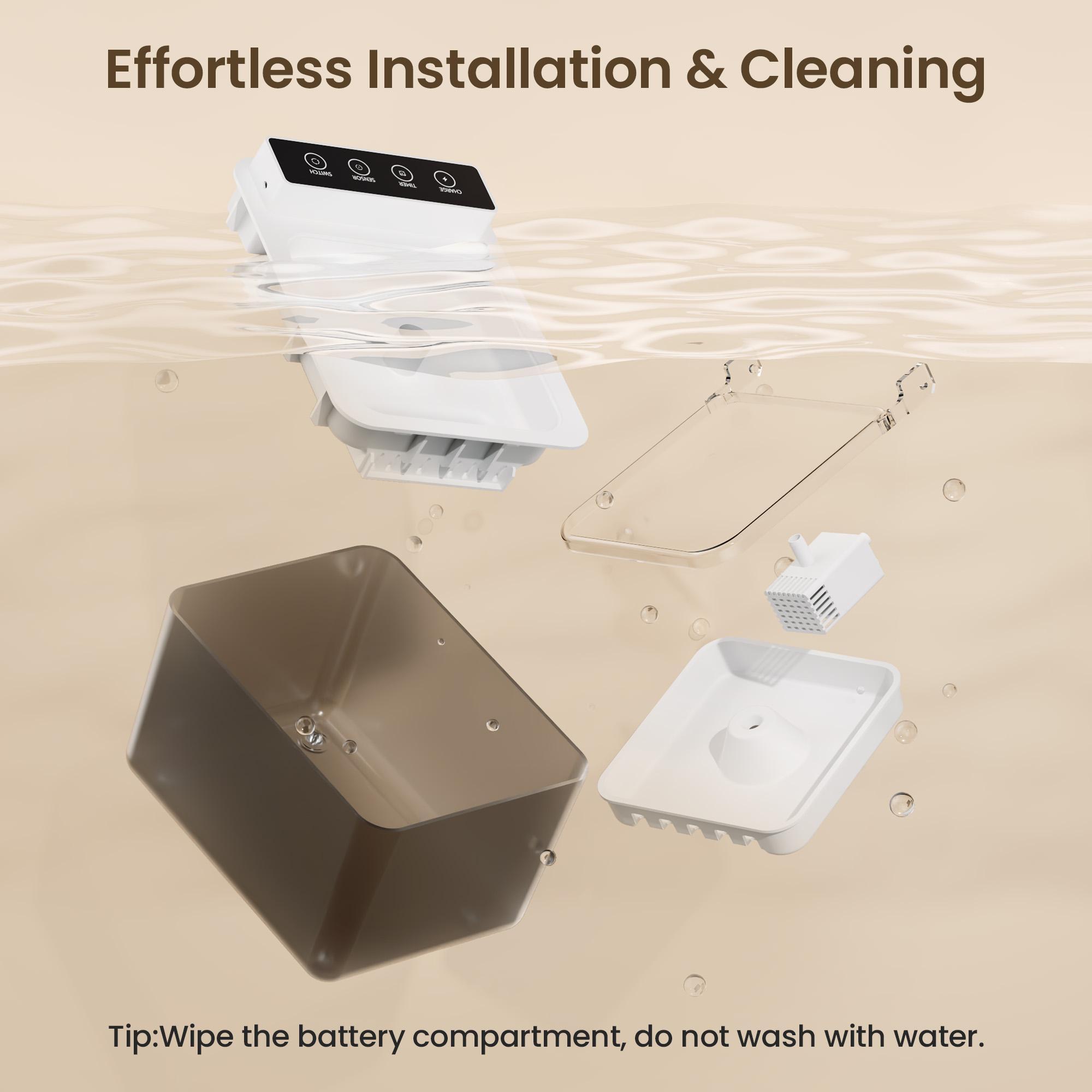 Automatic Pet Water Fountain Smart Sensor Drinking Dispenser