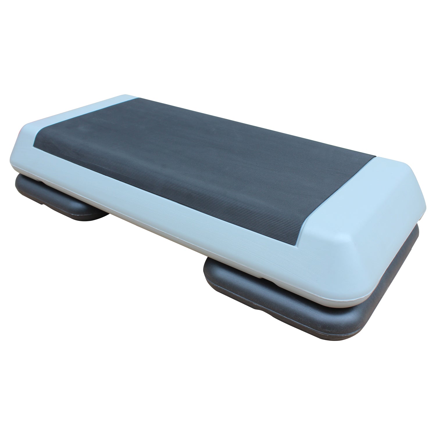 Adjustable Aerobic Stepper Platform with Risers Fitness Trainer