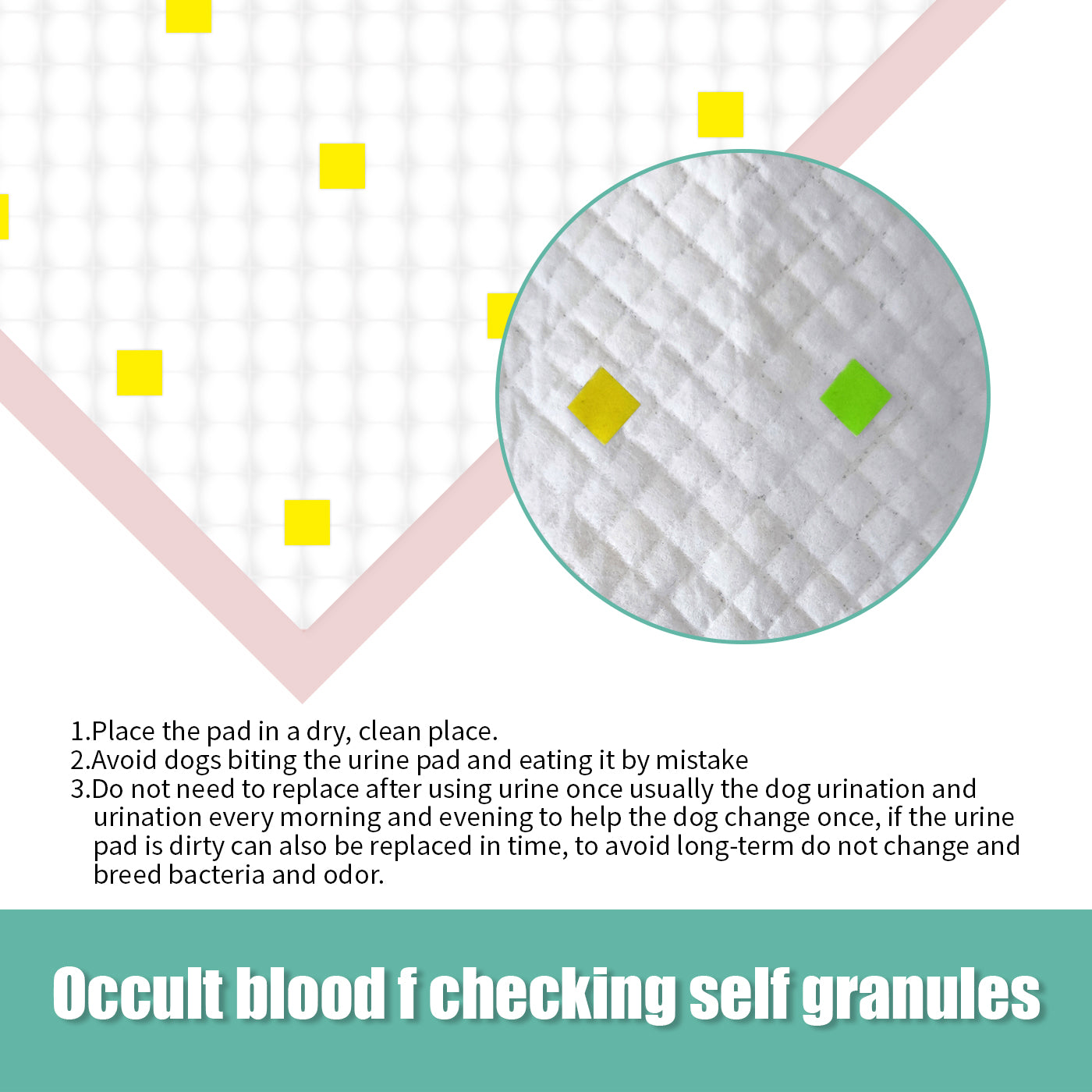 Dog Detection Urine Pad for Accurate Training and Hygiene