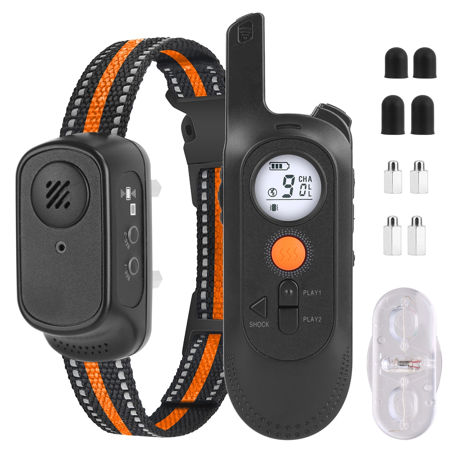 Rechargeable Dog Training Collar with Remote – Waterproof Beep & Vibration Training System