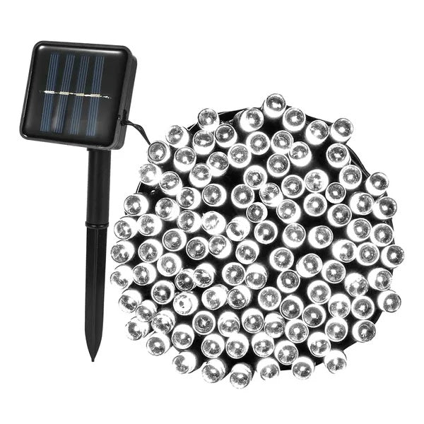 Bright Solar String Lights Multicolor LED Fairy Lights Outdoor