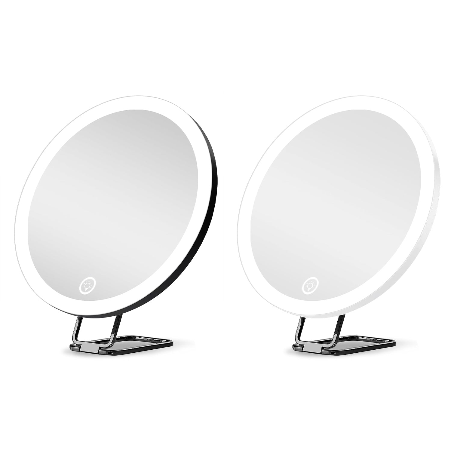 Premium 30X LED Magnifying Mirror with Lights & Travel Kit