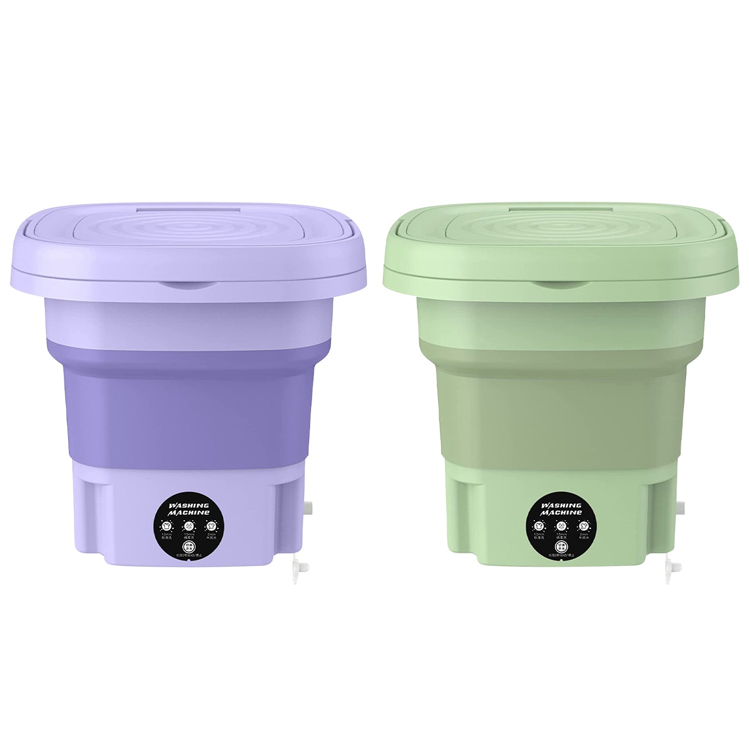 Powerful Foldable Portable Washing Machine Compact Laundry
