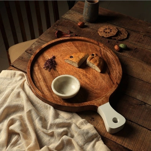 Wooden Cheese Cutting Board Mango Wood Charcuterie Board