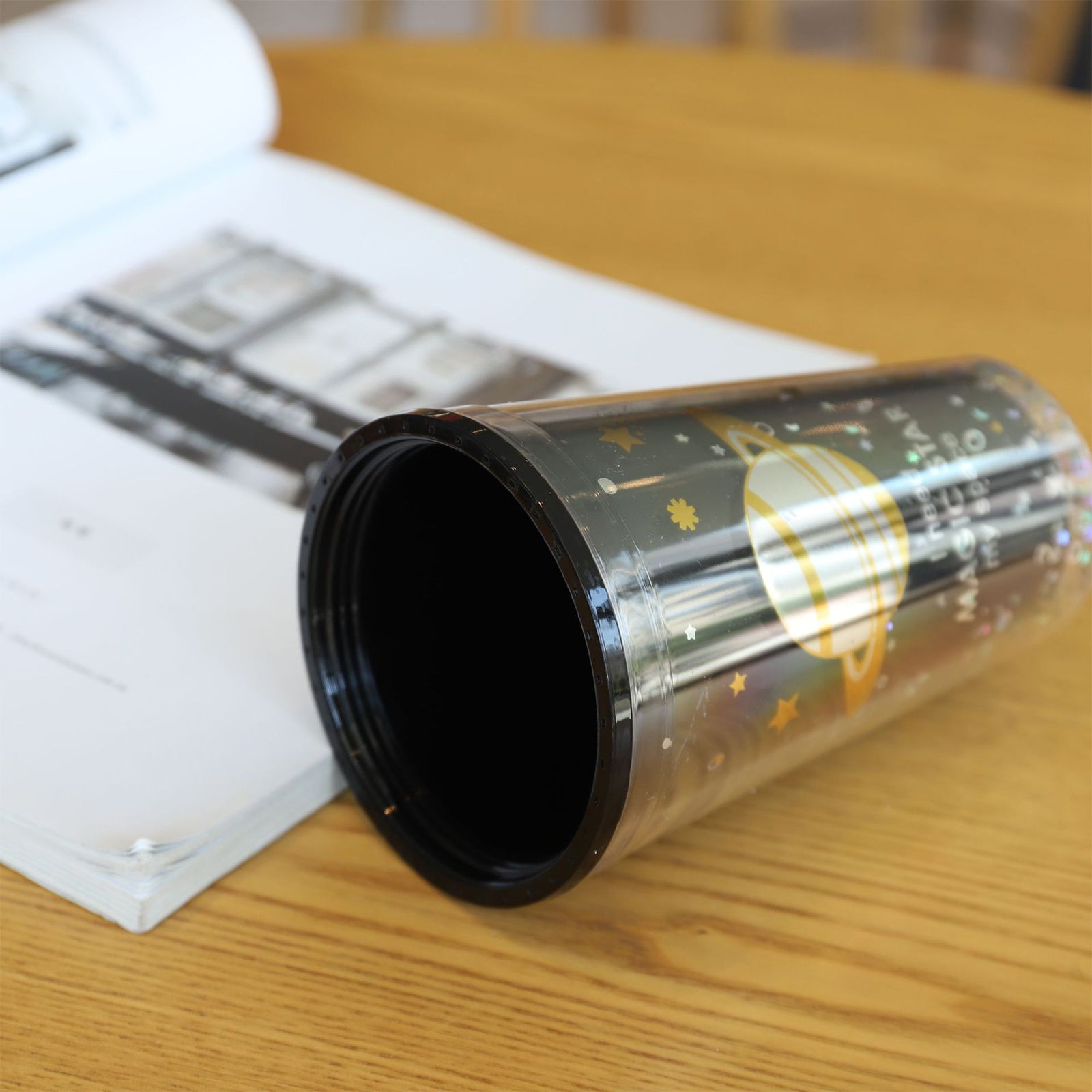 Astronaut Water Bottle White Space Design Drink Bottle