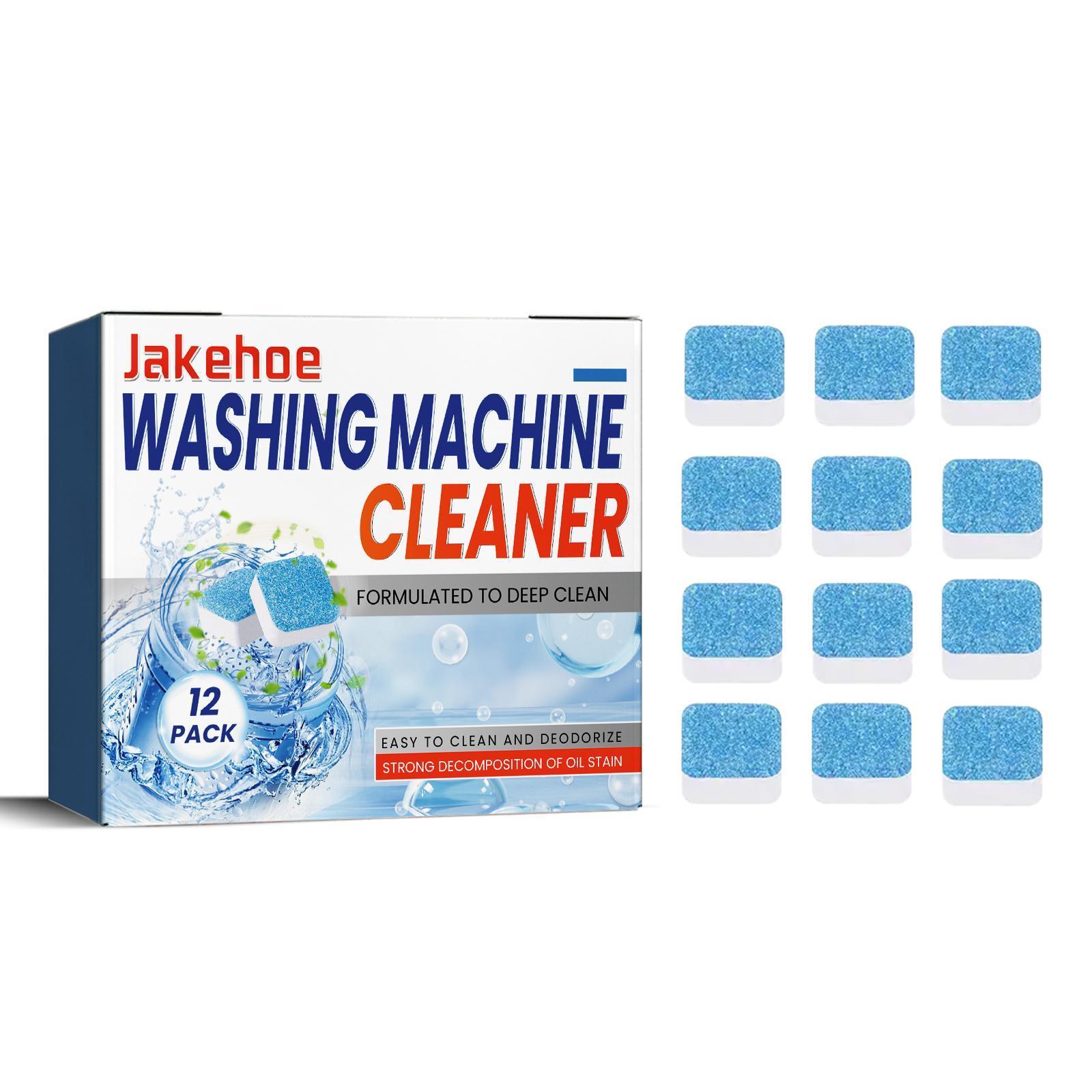 Washing Machine Cleaning Sheets Drum Cleaner Odor Remover