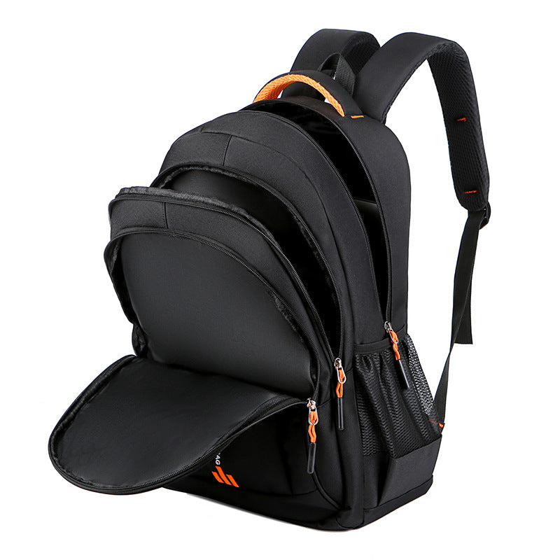 Men’s Large Capacity Computer Backpack for Travel Work and Daily Use