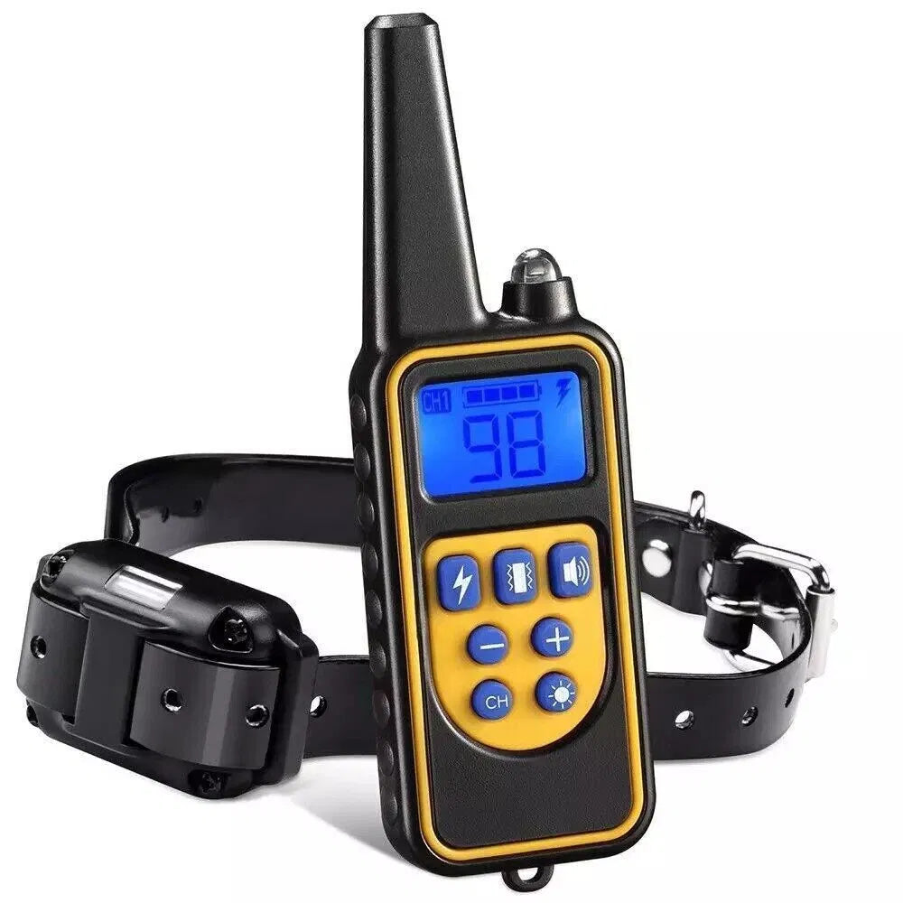 Premium Dog Training Collar with Remote and Waterproof Design