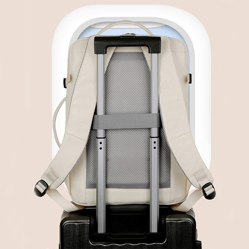 Large Capacity Business Travel Backpack Multiple Pockets Laptop Bag Unisex