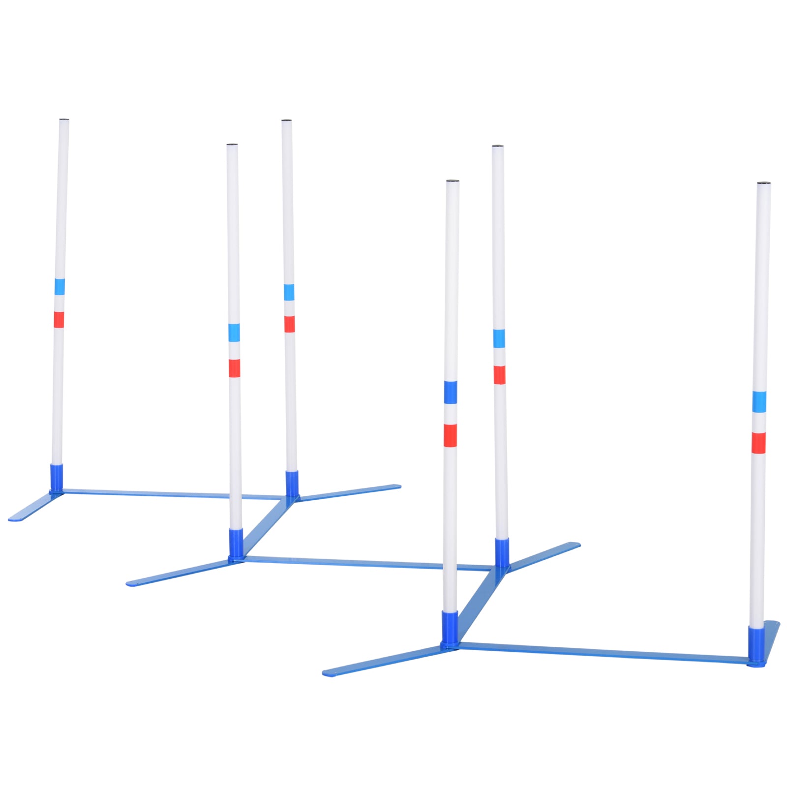 Premium Dog Agility Training Kit with Weave Poles Set