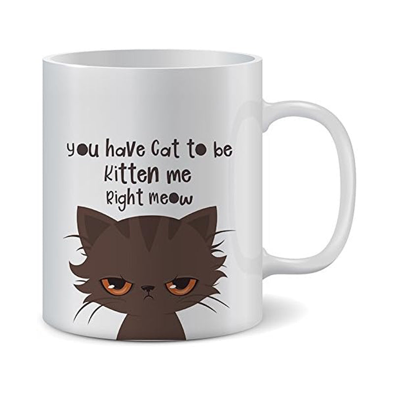 Funny Cat Coffee Mug 325ml Cute Novelty Tea Cup Gift