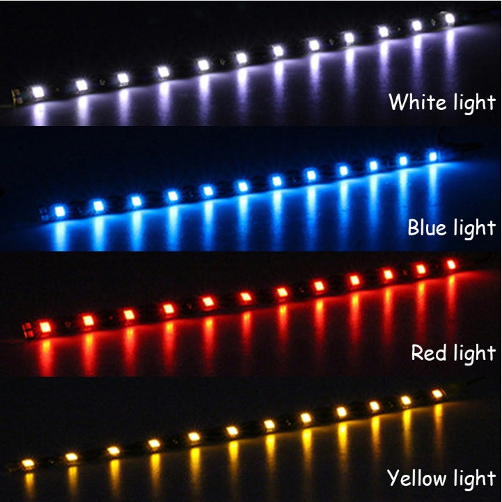Ultra Bright Waterproof LED Underbody Strip Lights Car Motorcycle