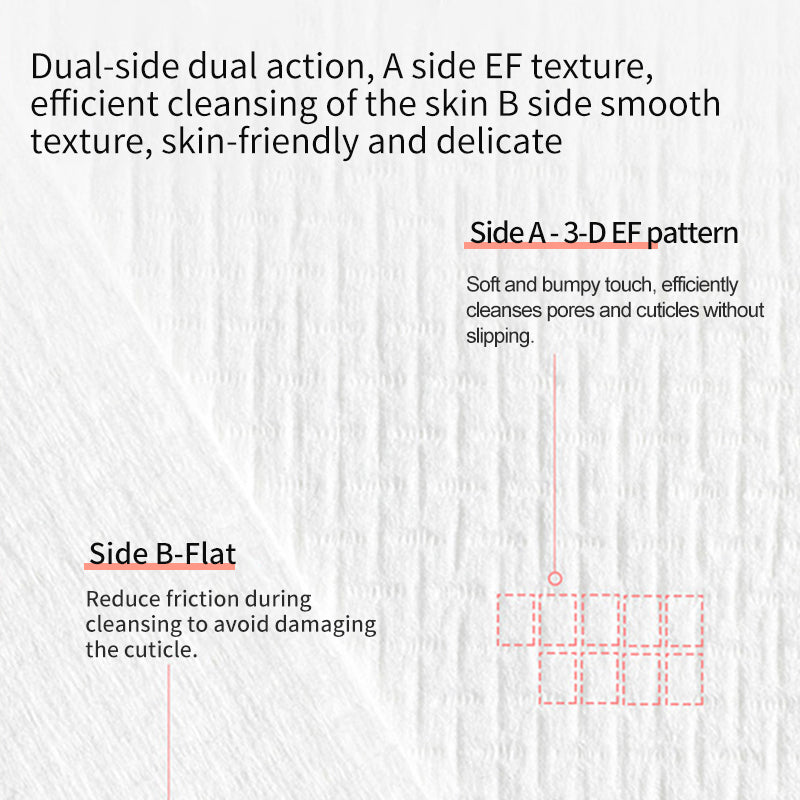 XL Disposable Face Towels for Sensitive Skin Makeup Remover