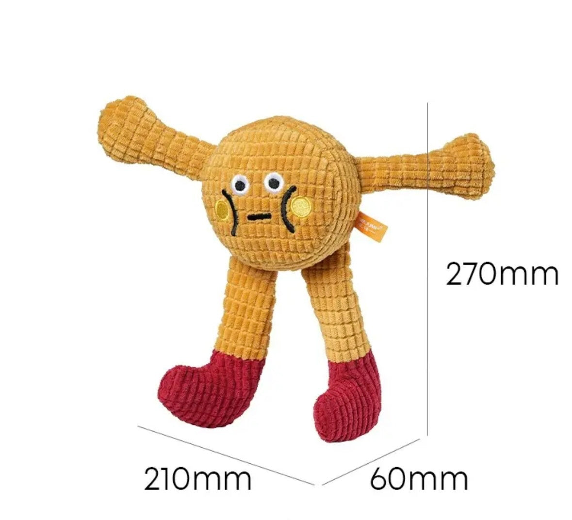 Premium Squeaky Catnip Toy for Cats and Dogs Dental Play
