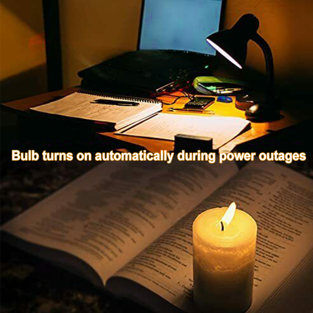 Rechargeable LED Emergency Bulb 12W Backup Light E27 Fast Charge