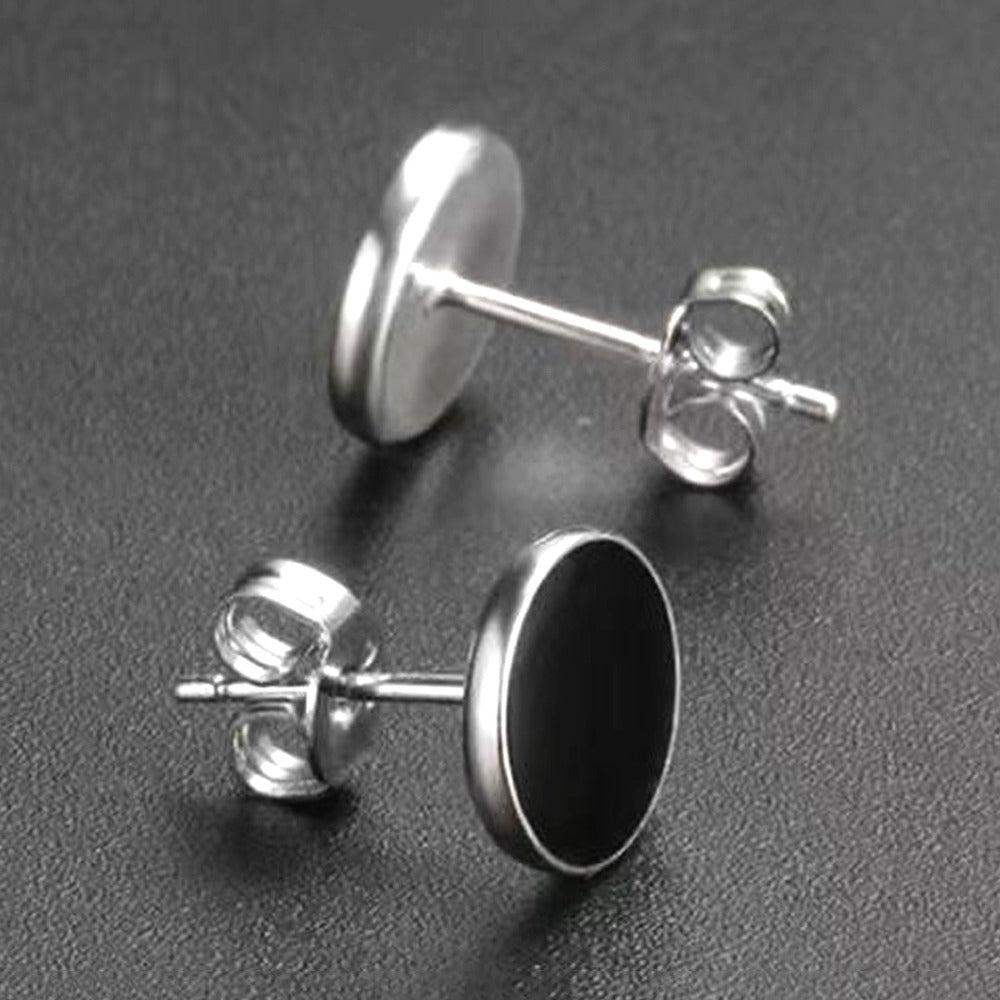 Stylish Punk Stainless Steel Earrings Unisex Party Fashion Pair