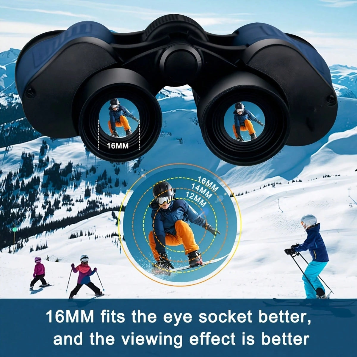 High Power Night Vision Telescope with Clear Long Distance View