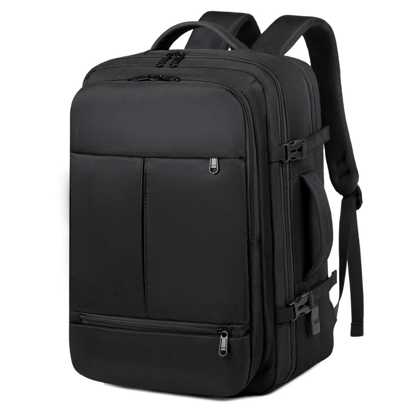 Large Capacity Business Travel Backpack Multiple Pockets Laptop Bag Unisex