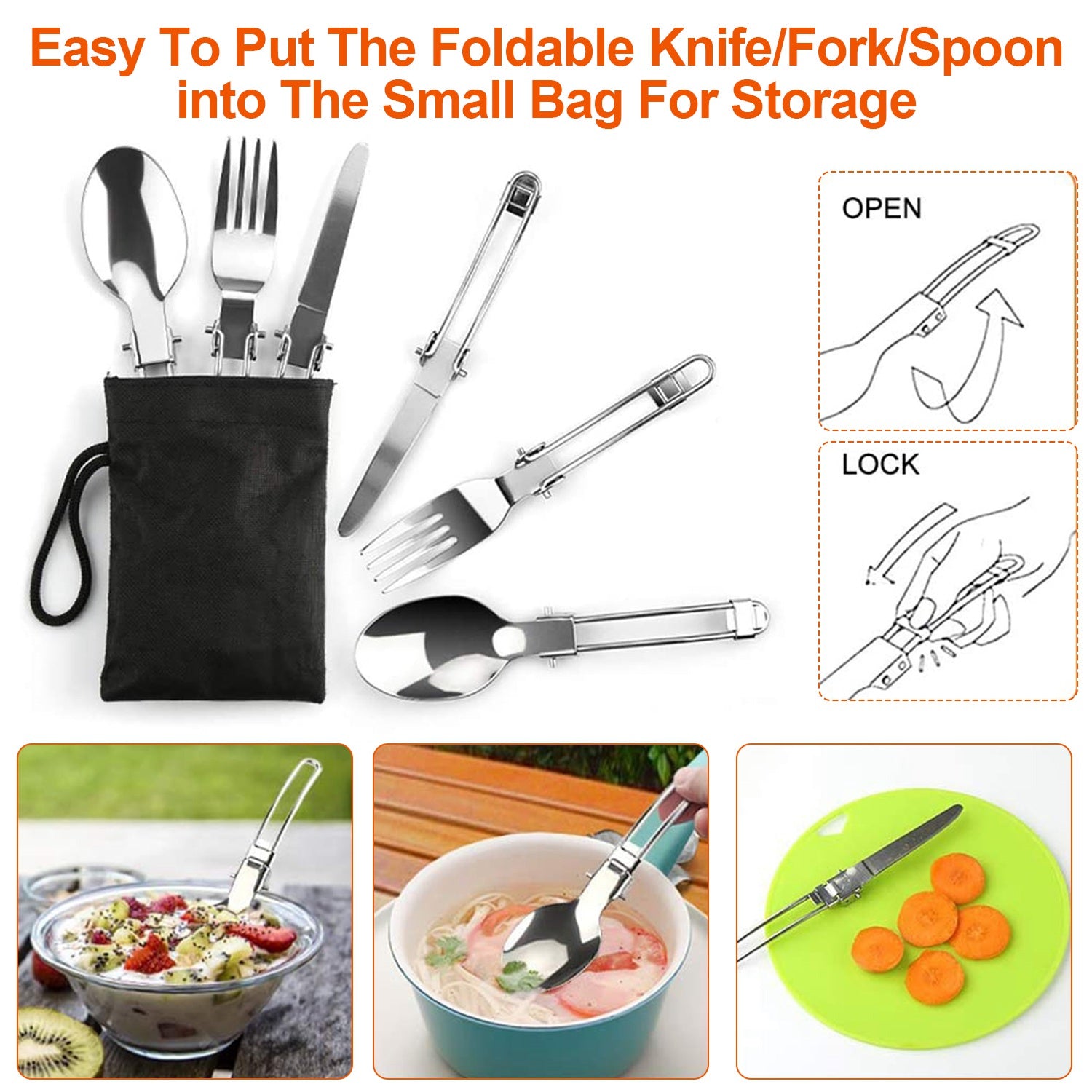 16Pcs Camping Cookware Set Portable Outdoor Cooking Kit Hiking Gear
