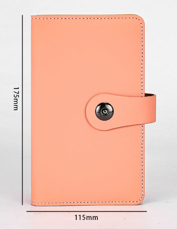 Premium Business Card Holder Book PU Leather Organizer Case