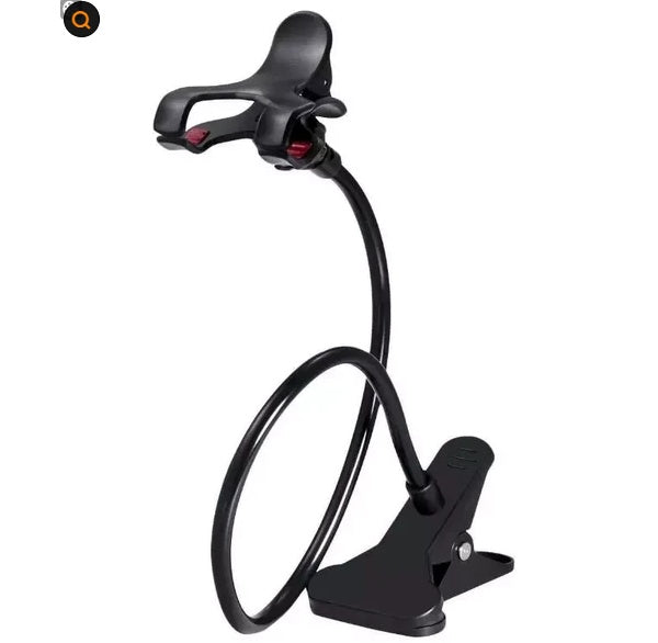 Flexible Gooseneck Phone Holder Universal Lazy Stand Clip Mount