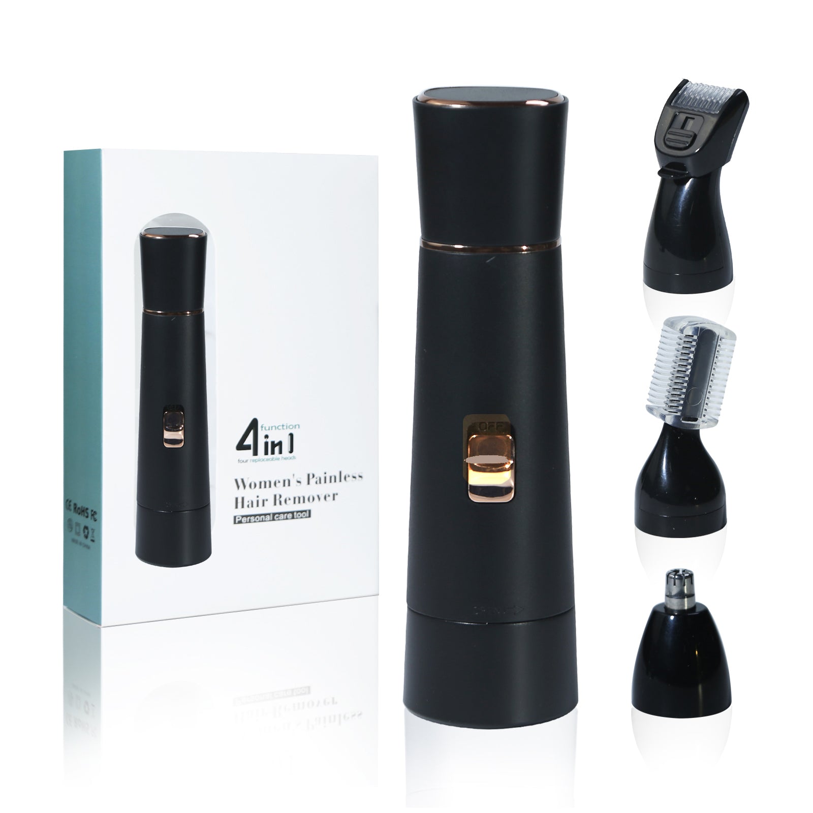 4 in 1 Hair Removal Device for Smooth and Painless Skin