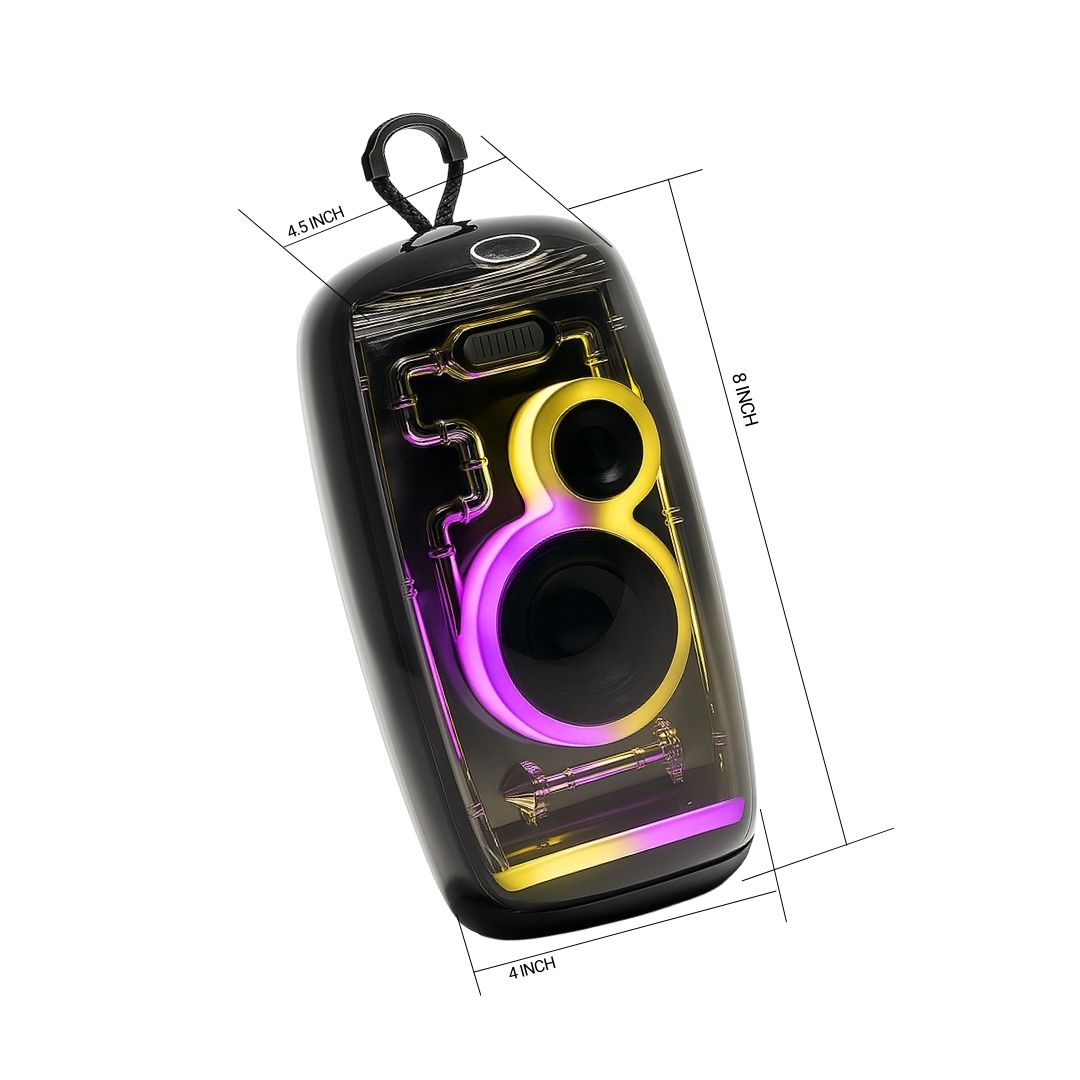 Wireless Bluetooth Speaker Powerful Sound Portable Long Battery