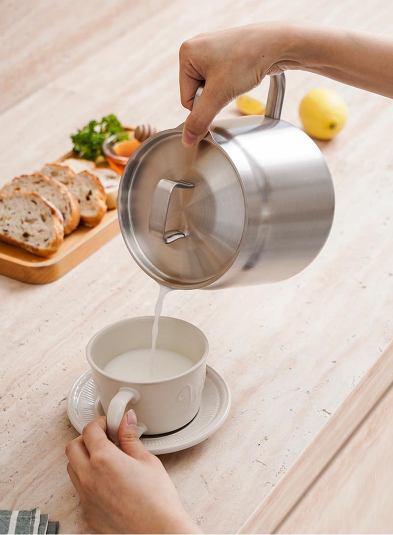 304 Stainless Steel Oil Filter Pot with Strainer Basket