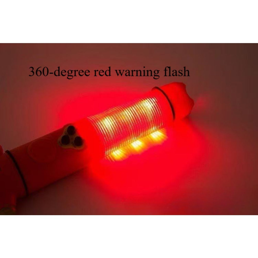 Emergency Car Safety Hammer Flashlight Seatbelt Cutter Tool