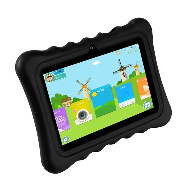 Shock-Resistant Silicone Tablet Case with Stand for Tablets Durable Cover