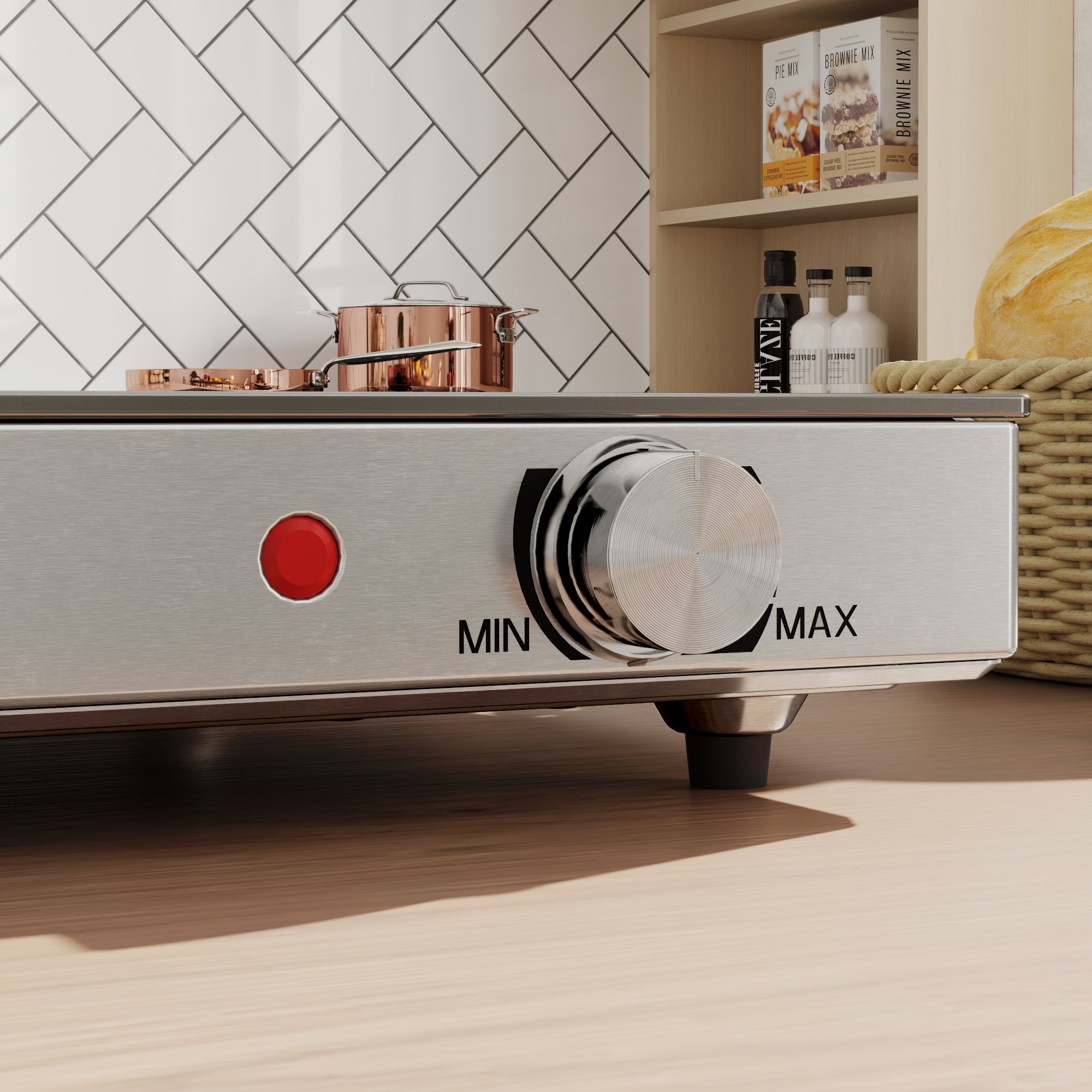 Premium Electric Food Warmer Tray Adjustable Temperature