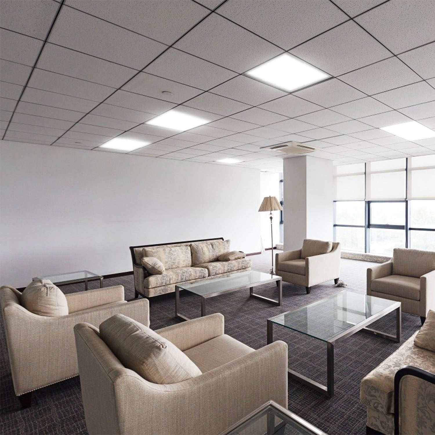 2x2 LED Panel Light 48W 72W Ceiling Flat Light High Brightness