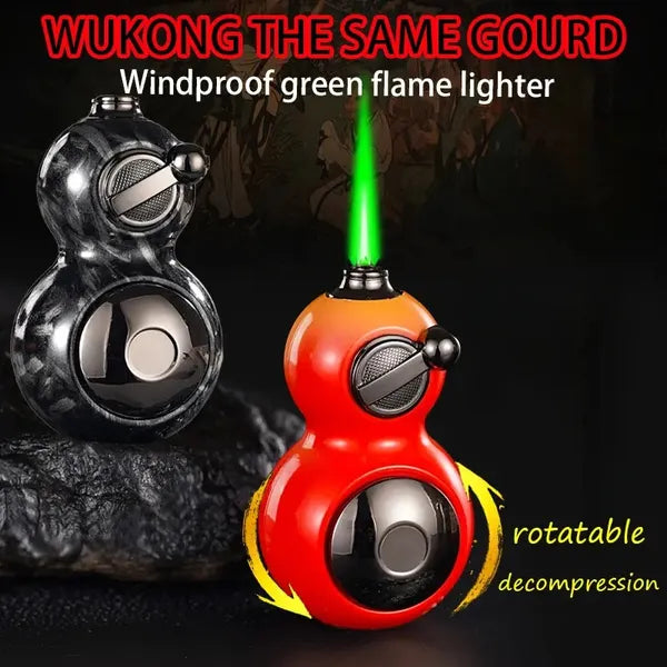 Premium Windproof Torch Lighter Unique Gourd Shape Gift
