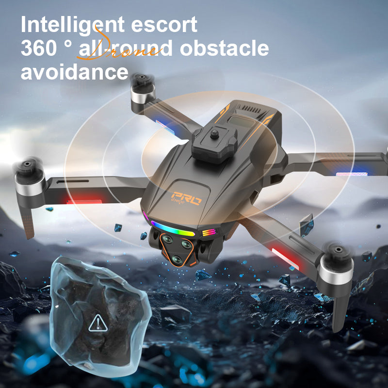 X01 Foldable Drone Dual Camera with Display Remote Control