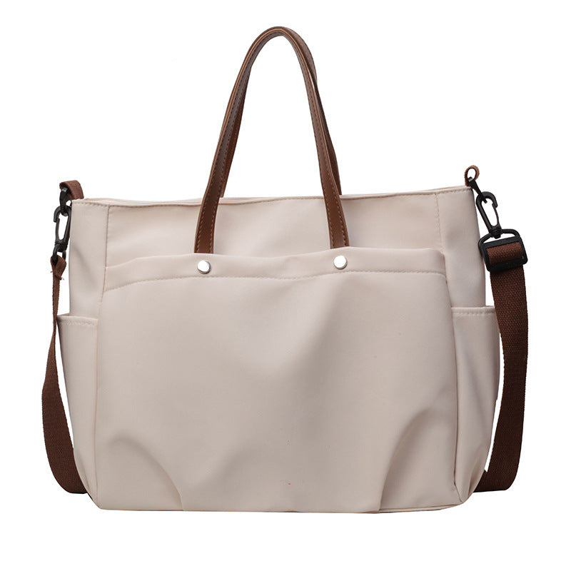 Fashion Casual Simple Shoulder Bag Large Capacity Everyday Tote for Women