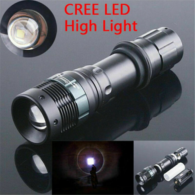 Super Bright 90000LM LED Searchlight Rechargeable Flashlight