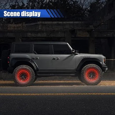 High-Visibility Reflective Rim Stripe Stickers for Safety & Style